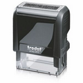 Trodat  Secure I.D. Blocking Rubber Rectangle Stamp w/ Full Color Printed Large Case (2 1/4"x7/8")